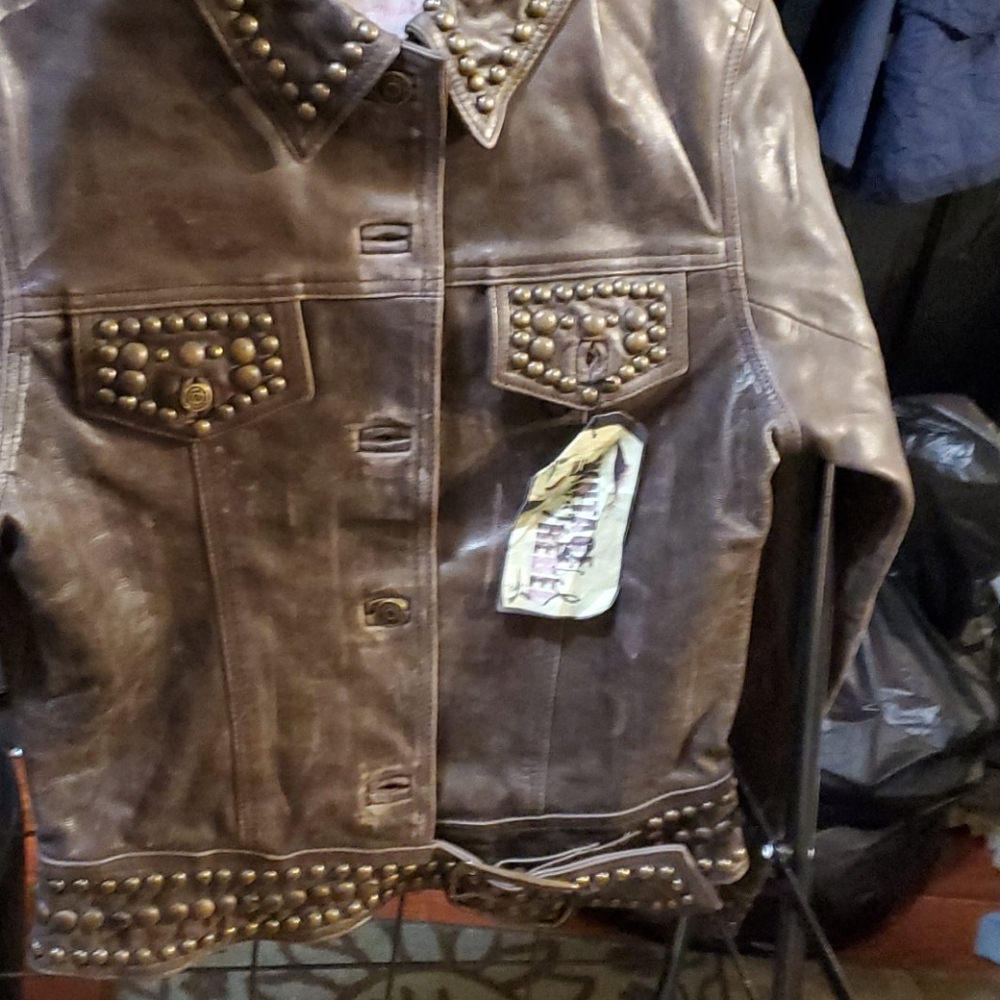 Leather jacket